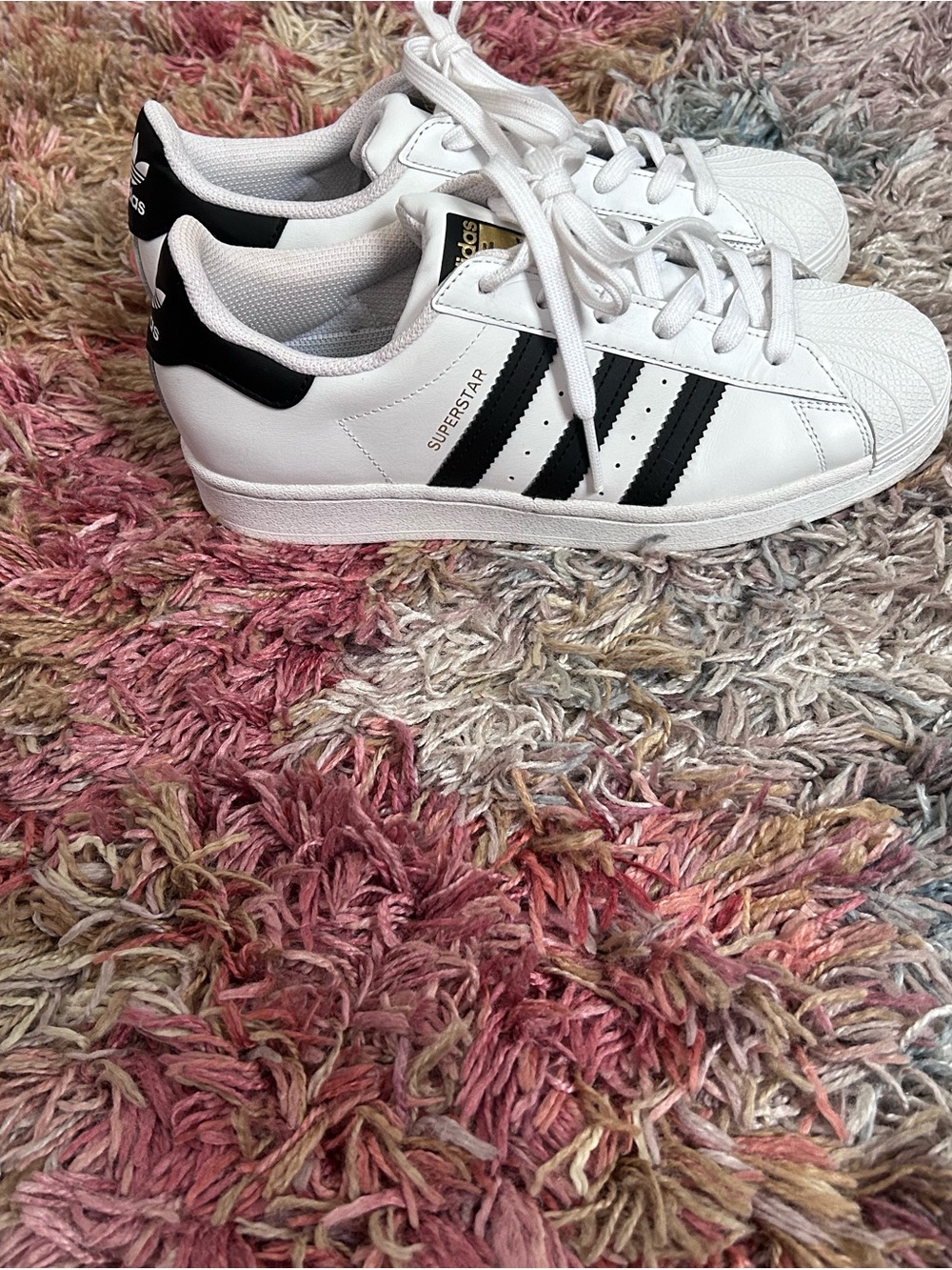 adidas Superstar Sneakers - White and Black